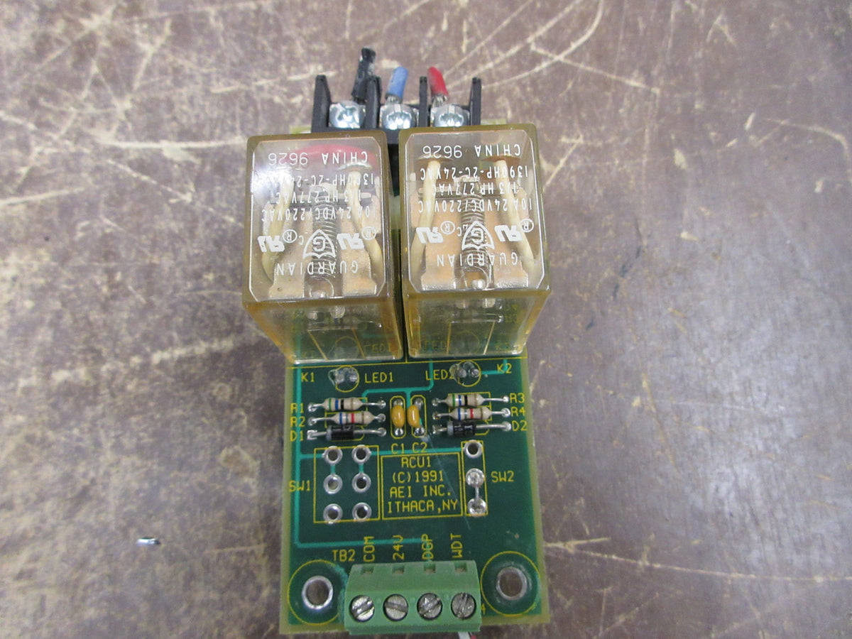 AEI Relay Board RCU1 Rev.B Used