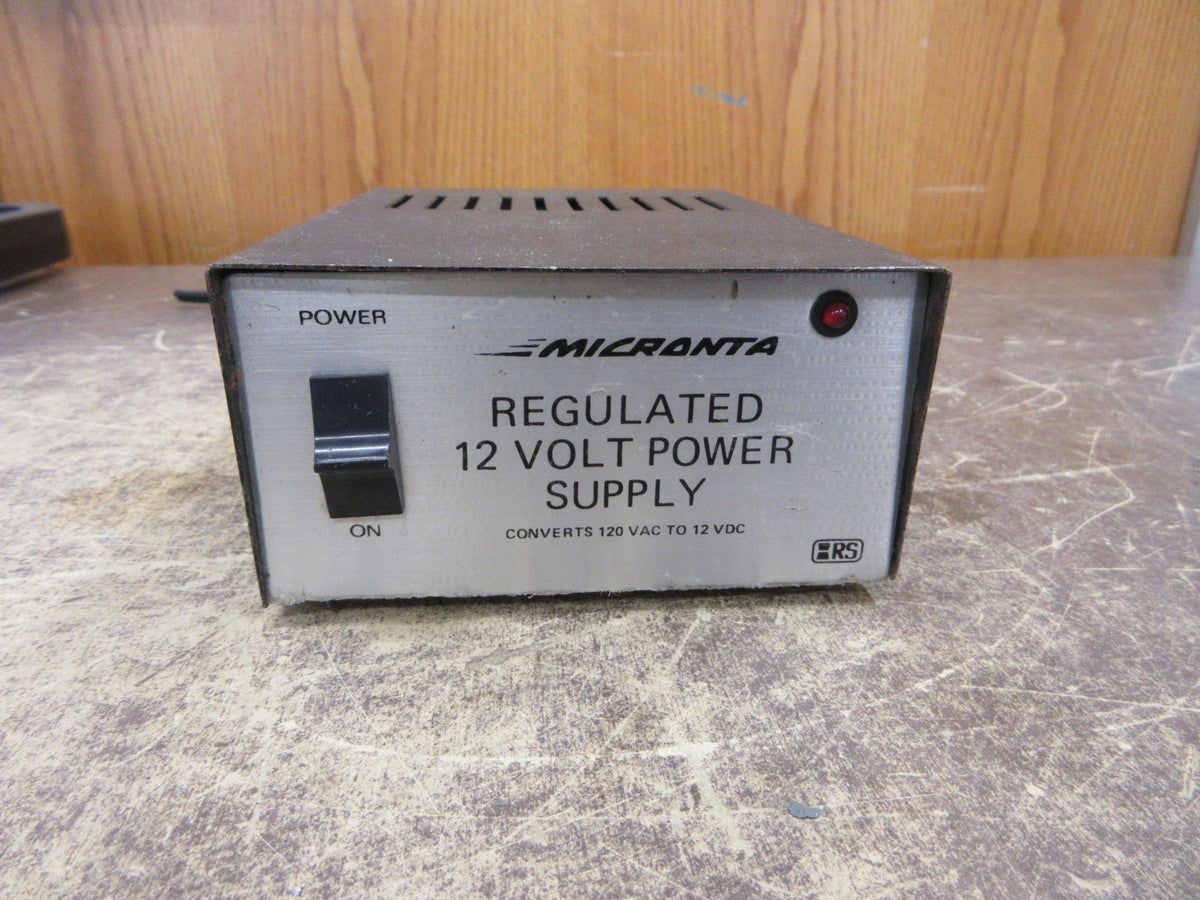 Radio Shack Power Supply 22-124A 60W Input:120VAC 60Hz * Cut Cord * Used
