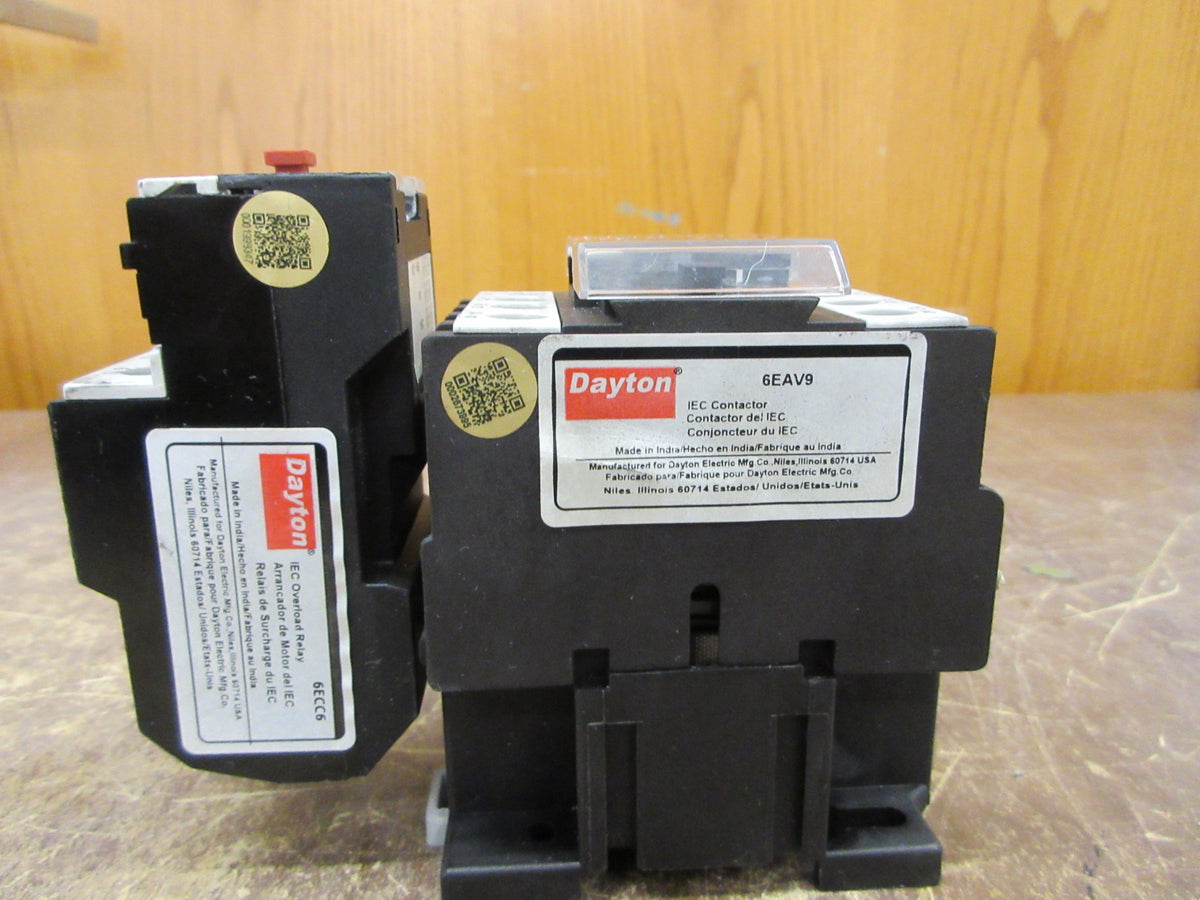Dayton Starter 6EAV9/6ECC6 Trip: 17-25A 120V Coil Used
