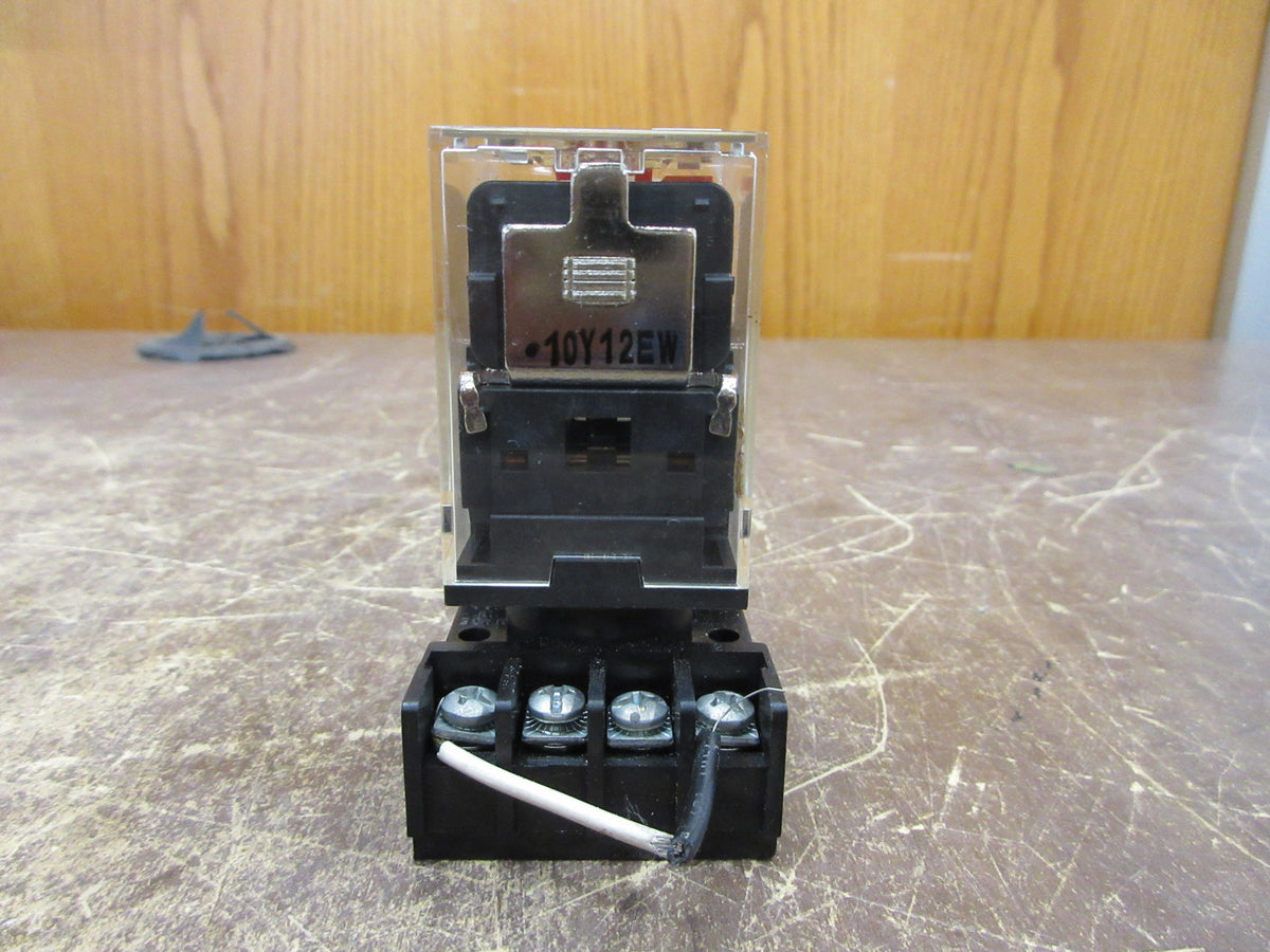 Omron Relay MKS2PI 120V Coil W/Base Used