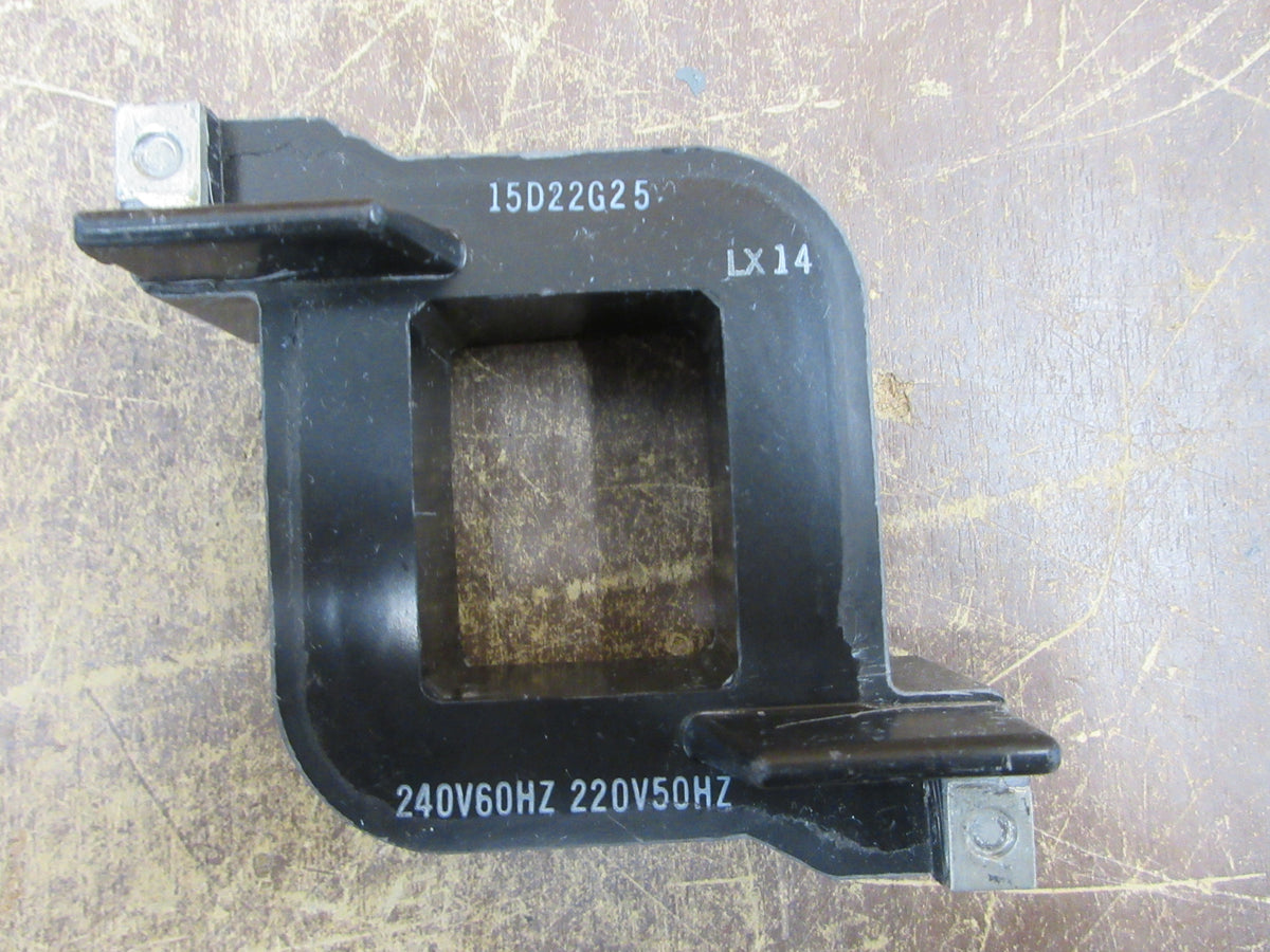 GE Magnetic Coil 15D22G25 240V@ 60Hz 220V@ 50Hz Used