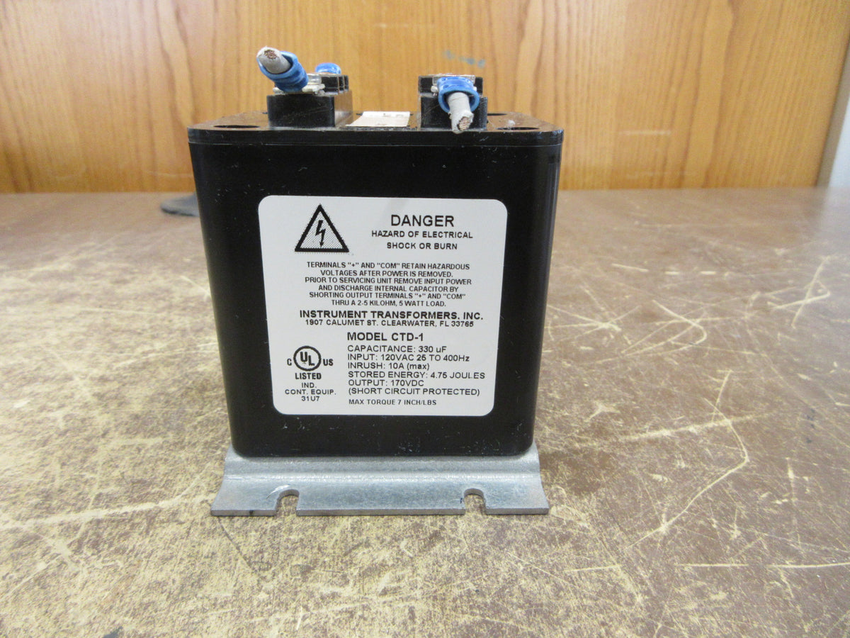 Instrument Transformers Capacitor Trip Device CTD-1 Used