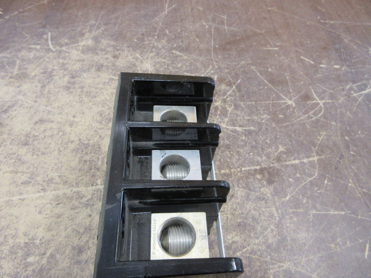 Allen-Bradley Power Distribution Block 1492-PD3113 Ser. B 310A 600V 3P Used