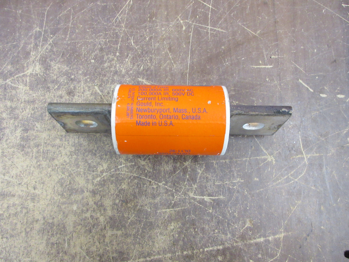 Gould Shawmut Amp-Trap 2000 Fuse AJT500 500A 600V Used