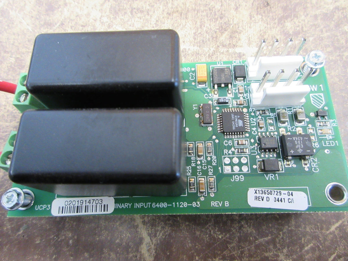 Trane Binary Input Board X13650729-04 Rev. D Used