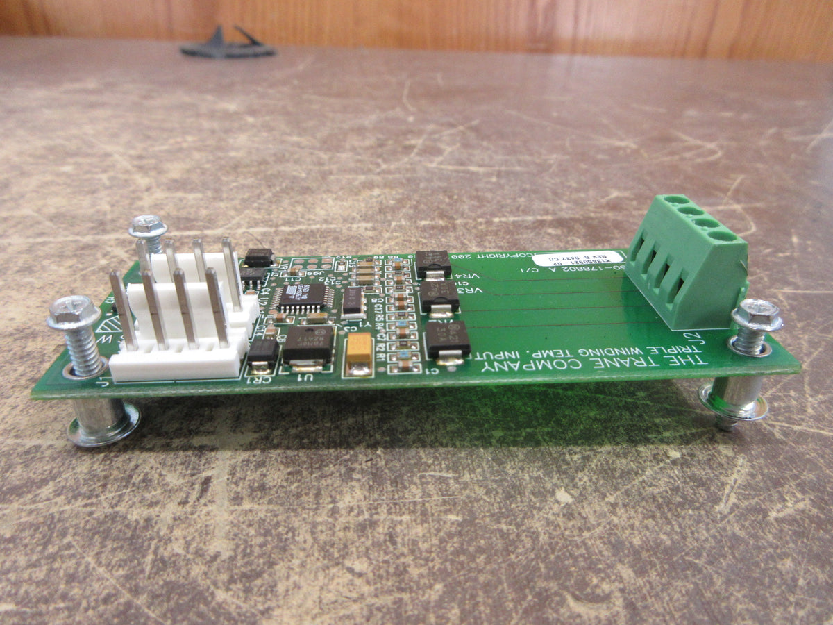 Trane Triple Winding Temp. Input Module X13650921-02 Rev. B Used