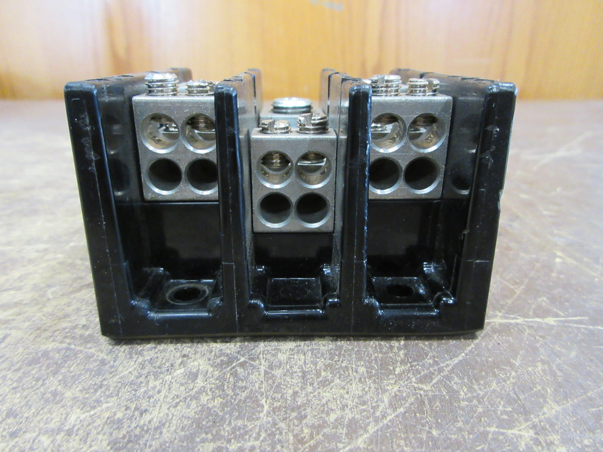 Square D Power Distribution Block 9080 LBA362104 Ser. C 175A 3P Used