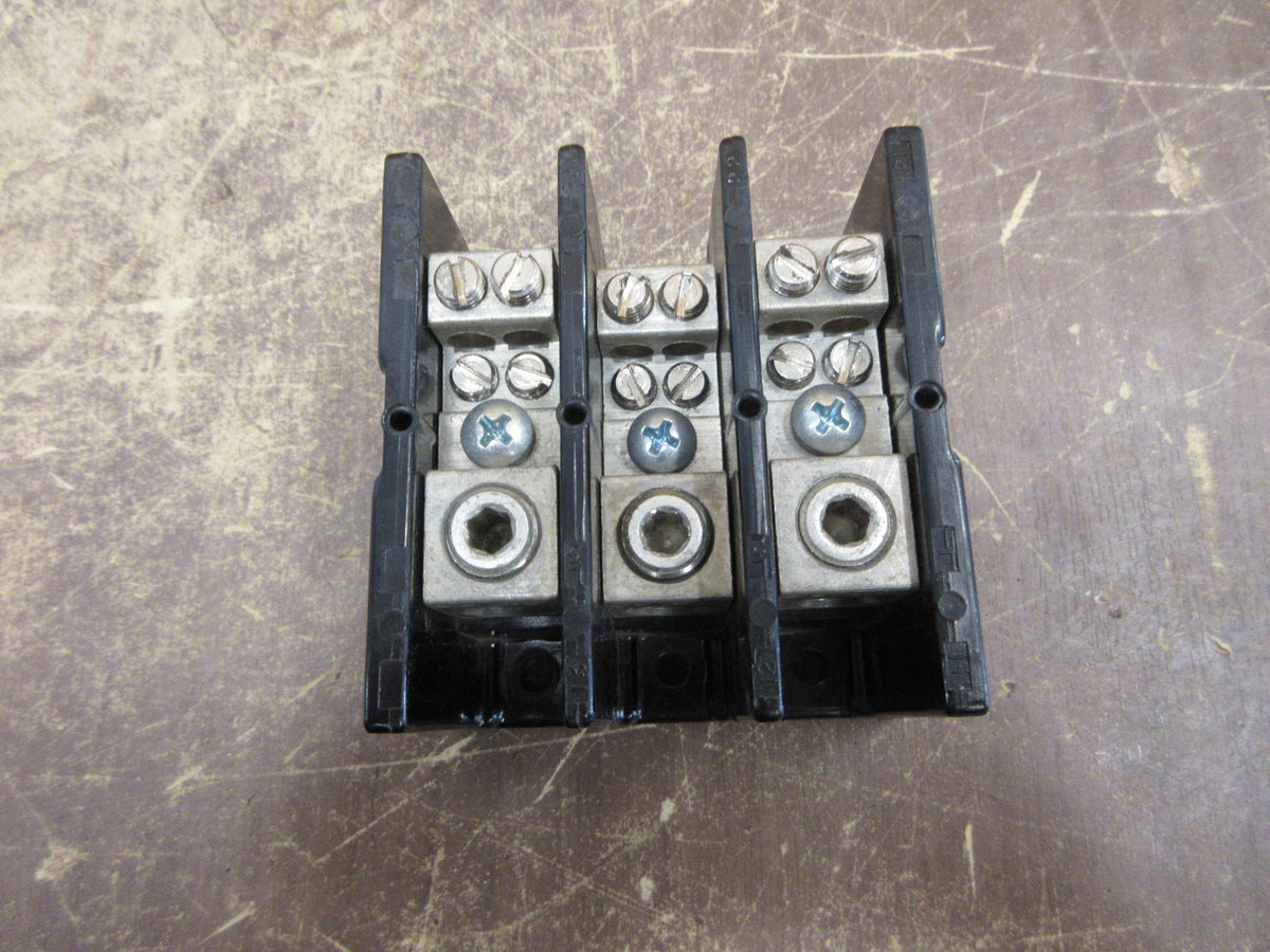 Square D Power Distribution Block 9080 LBA362104 Ser. C 175A 3P Used
