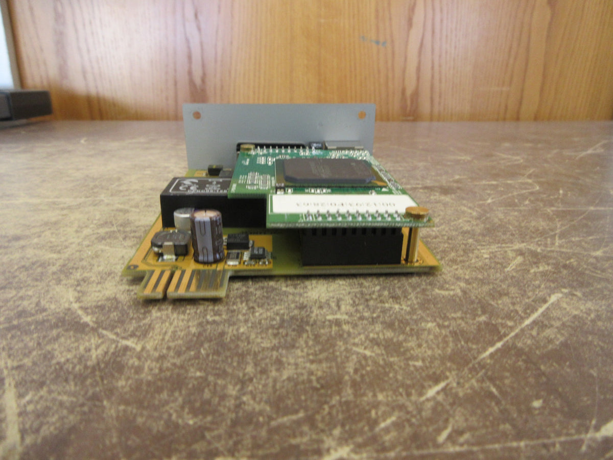 GE Digital Energy SNMP/Web Plug-in Adapter Card 1018959 Ver. A 3Ph Used