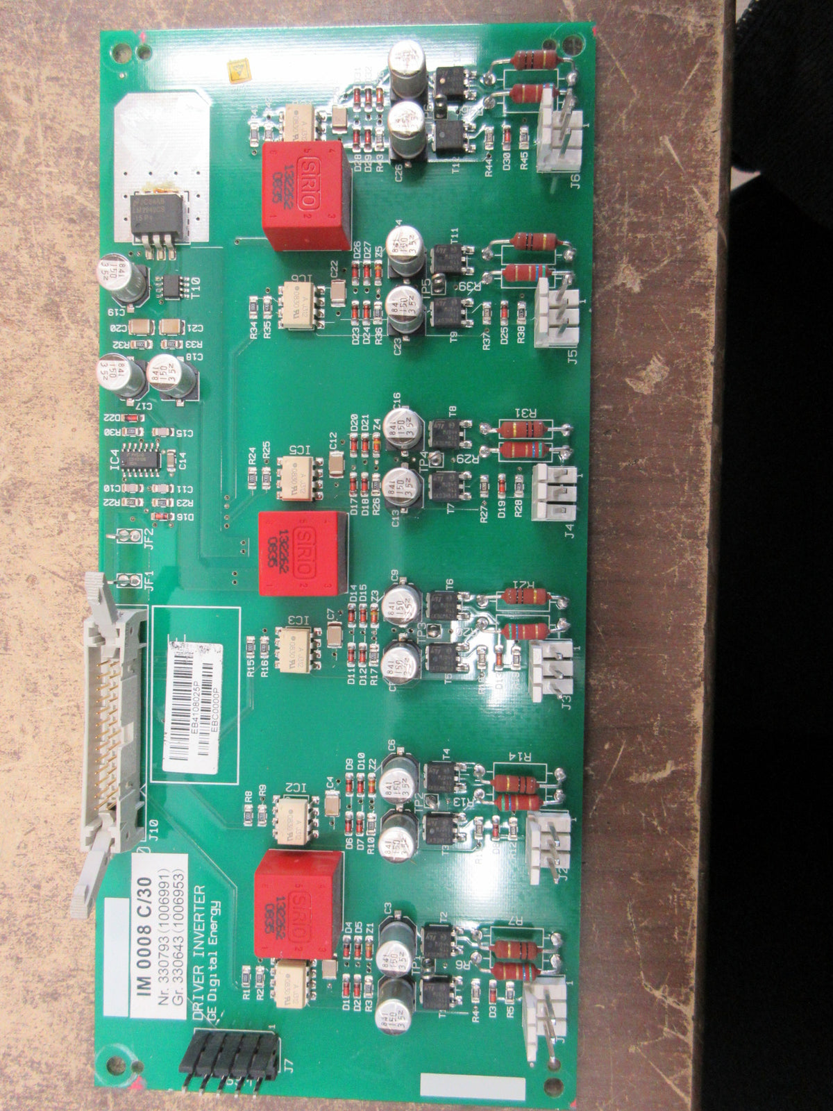 GE Digital Energy Driver Inverter Board 330793(1006991) Used