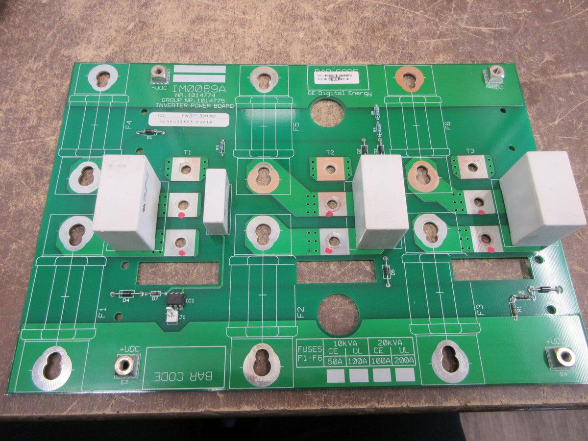 GE Digital Energy Inverter Power Board 1014774 Used