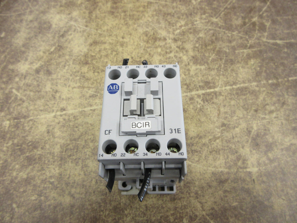 Allen-Bradley Contactor 700-CF310* 120V Coil 25A 600V w/Surge Suppressor Used