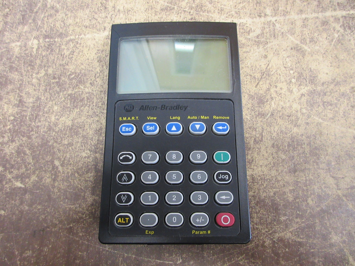 Allen-Bradley Keypad 20-HIM-A3 Ser. A F/W: V3.006 w/External Mount Used