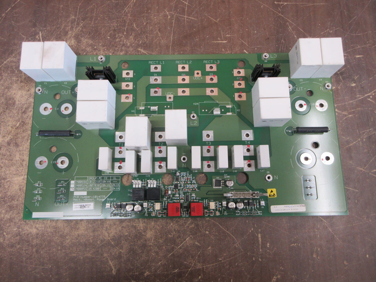 GE Digital Energy Rectifier + Boost Power Board 1014779 Used