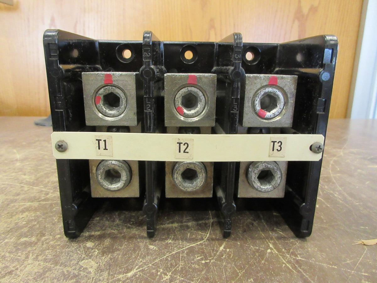 Allen-Bradley Power Distribution Block 1492-PD3113 Ser. B 310A 600V 3P Used