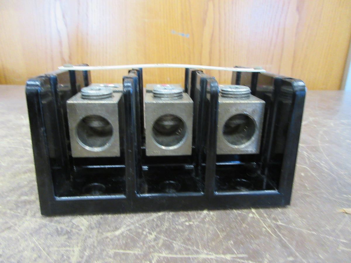 Allen-Bradley Power Distribution Block 1492-PD3113 Ser. B 310A 600V 3P Used