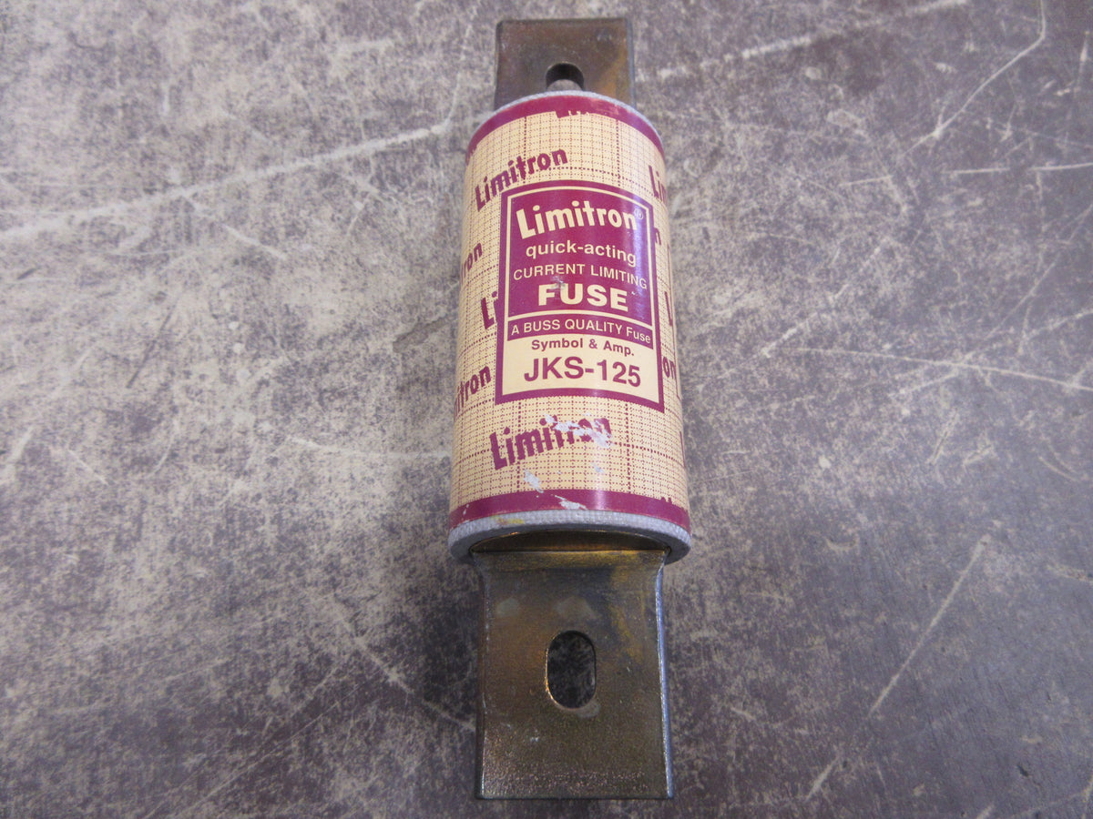Bussmann Buss Limitron Fuse JKS-125 125A 600V Used