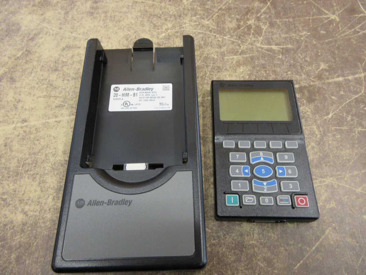 Allen-Bradley Keypad 20-HIM-A6 Ser. A F/W: V2.007 W/External Used