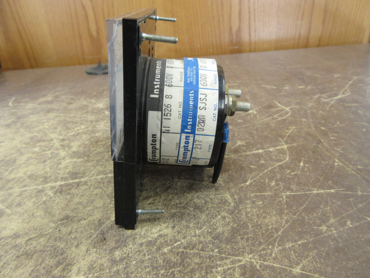 Crompton AC Voltmeter 21702AASJSJ Range: 0-600V Used