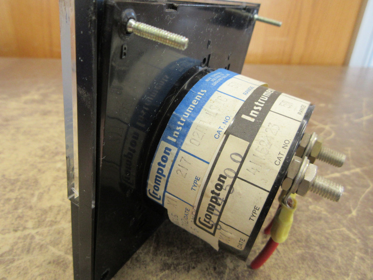 Crompton AC Ammeter 21702AALSTC Range: 01500A Used
