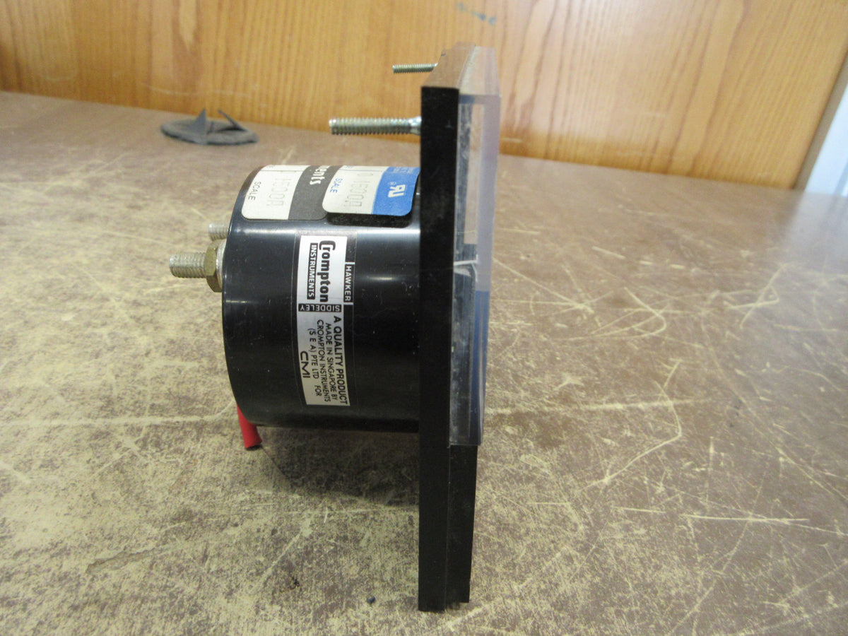 Crompton AC Ammeter 21702AALSTC Range: 01500A Used