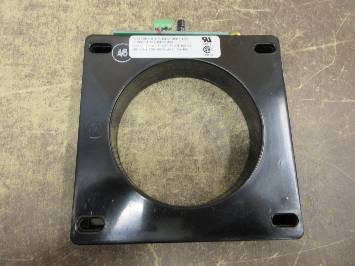 Instrument Transformer Current Transformer 19SHT-152-0.2 Ratio: 1500:0.2A Used