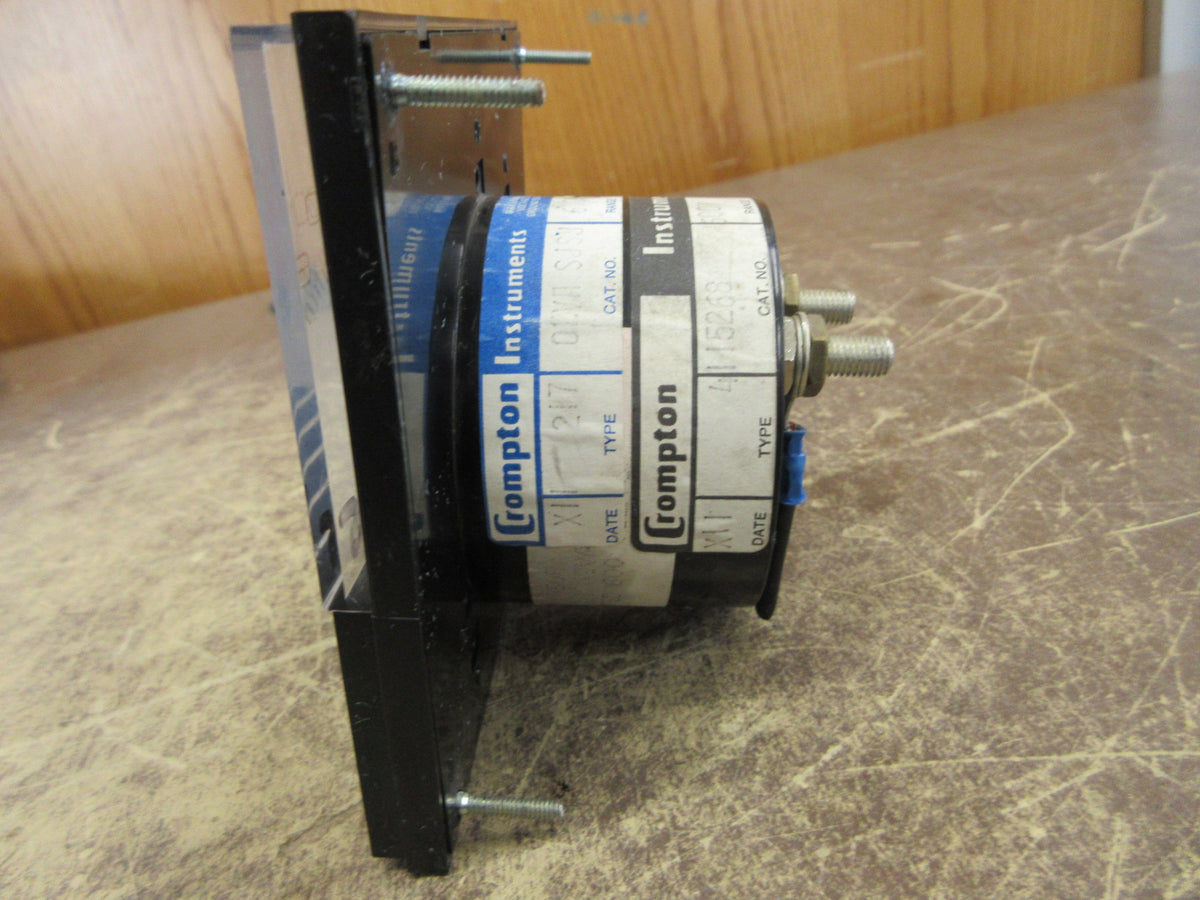 Crompton AV Voltmeter 21702VASJSJ Range: 0-600V Used