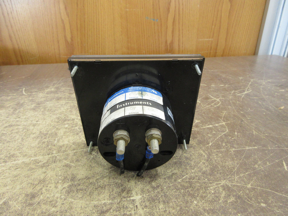 Crompton AV Voltmeter 21702VASJSJ Range: 0-600V Used