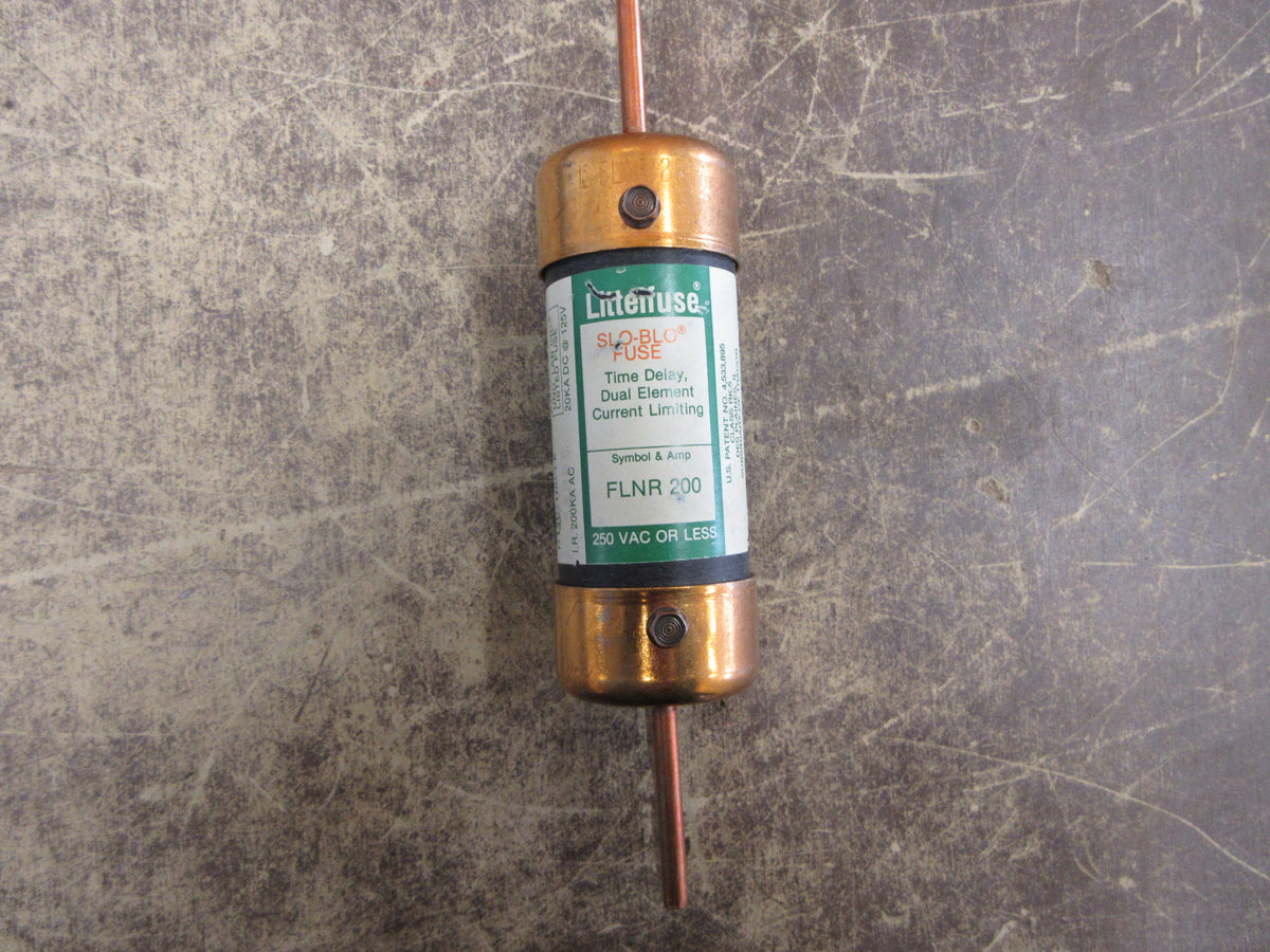 Littel Fuse Slo Blo Fuse FLNR 200 250V 200A Used