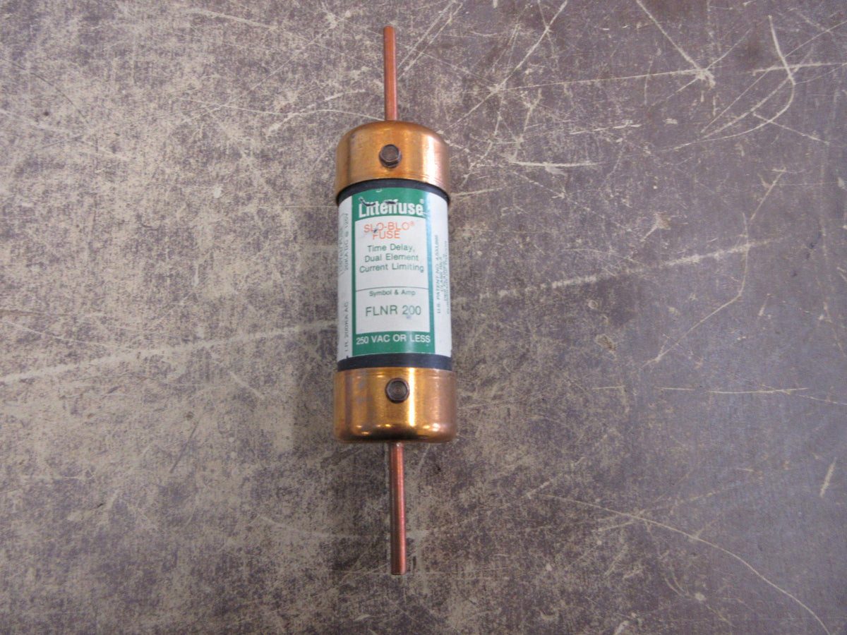Littel Fuse Slo Blo Fuse FLNR 200 250V 200A Used