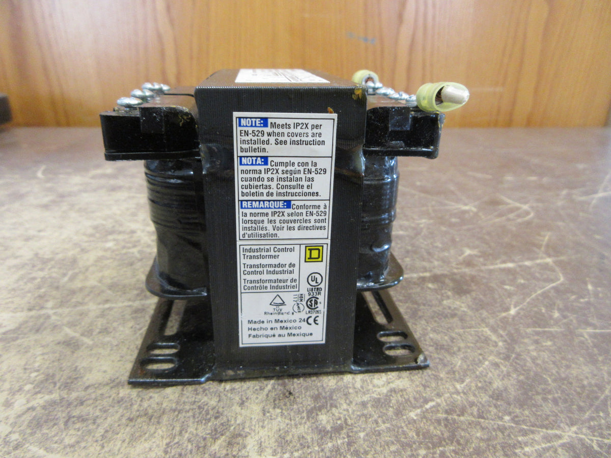 Square D Control Transformer 9070T150D23 0.15 KVA Pri: 120/240v Sec: 24V Used
