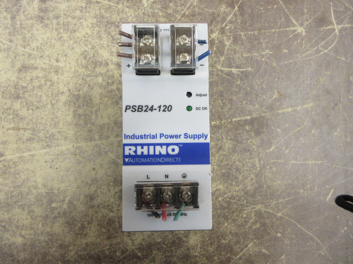 Automation Direct Rhino Power Supply PSB24-120 Used