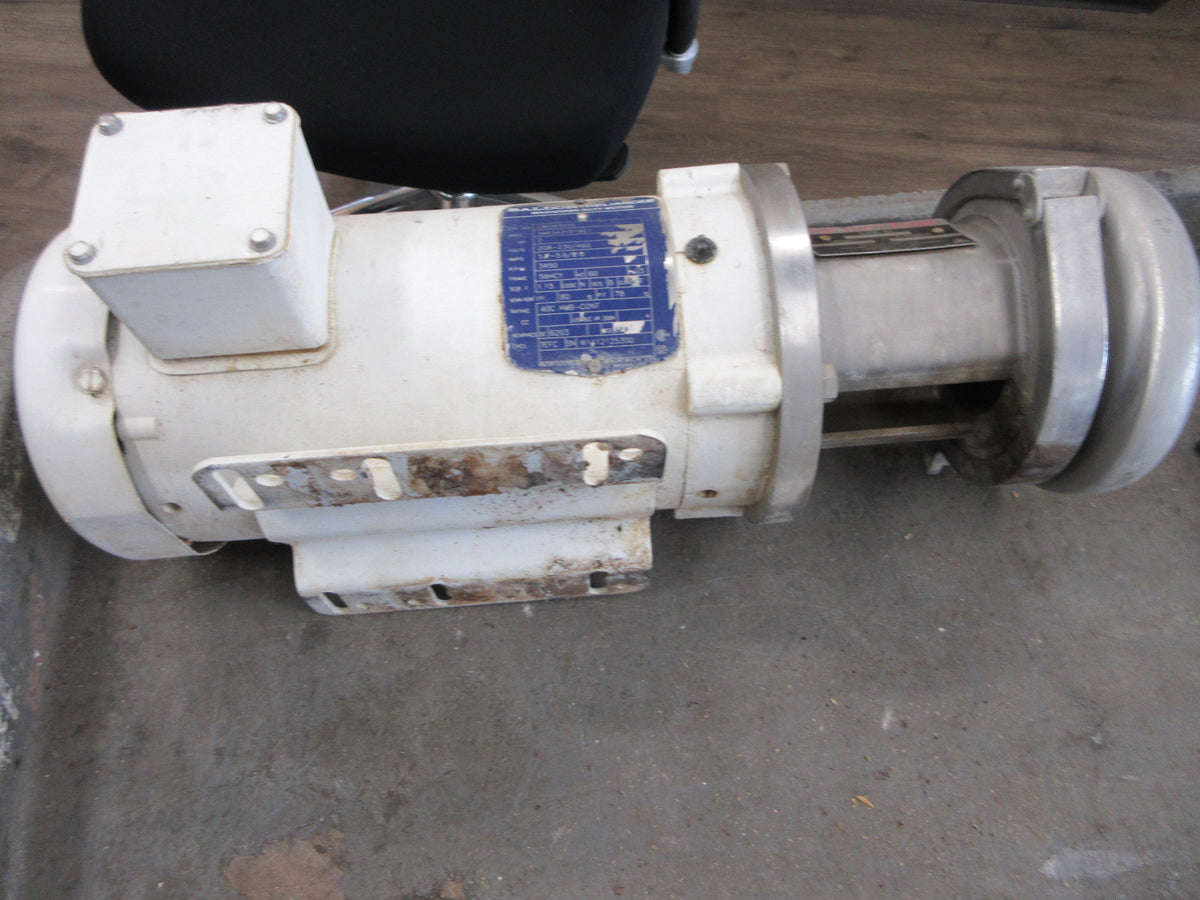 Topline Top-flo Stainless Steel Pump 564S0561515 Model # : (114-MD-56C Used