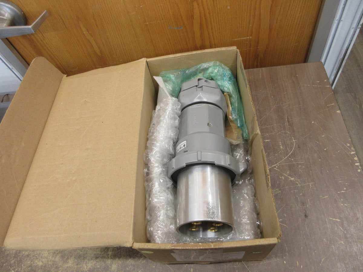 Hubbell Killark VersaMate Plug VP2044612 200A 600V 3W 4P  New Surplus