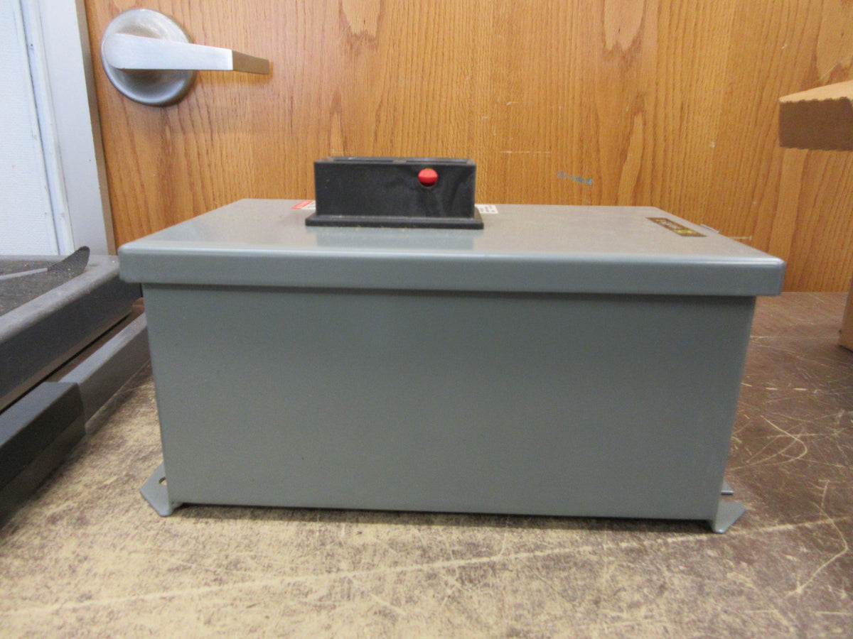 Square D Enclosed Manual Starter 2510MBA1 Ser. C NEMA 12 Enclosure New Surplus