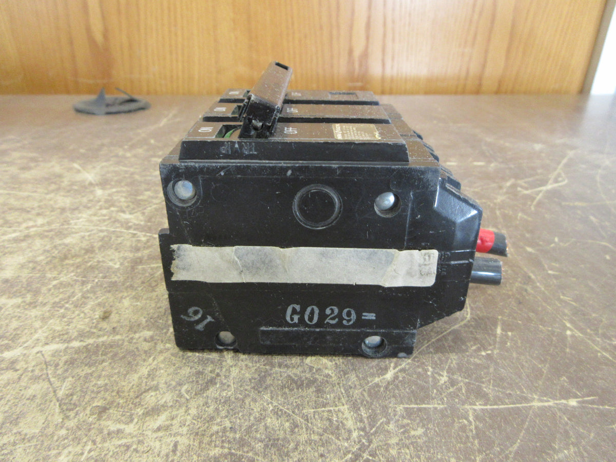 GE Clip-on Circuit Breaker THQL32080 80A 240V 3P Used