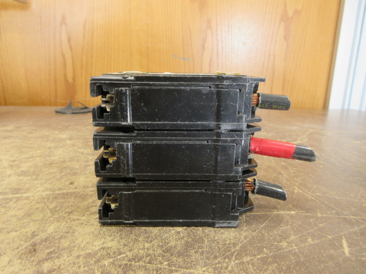 GE Clip-on Circuit Breaker THQL32080 80A 240V 3P Used
