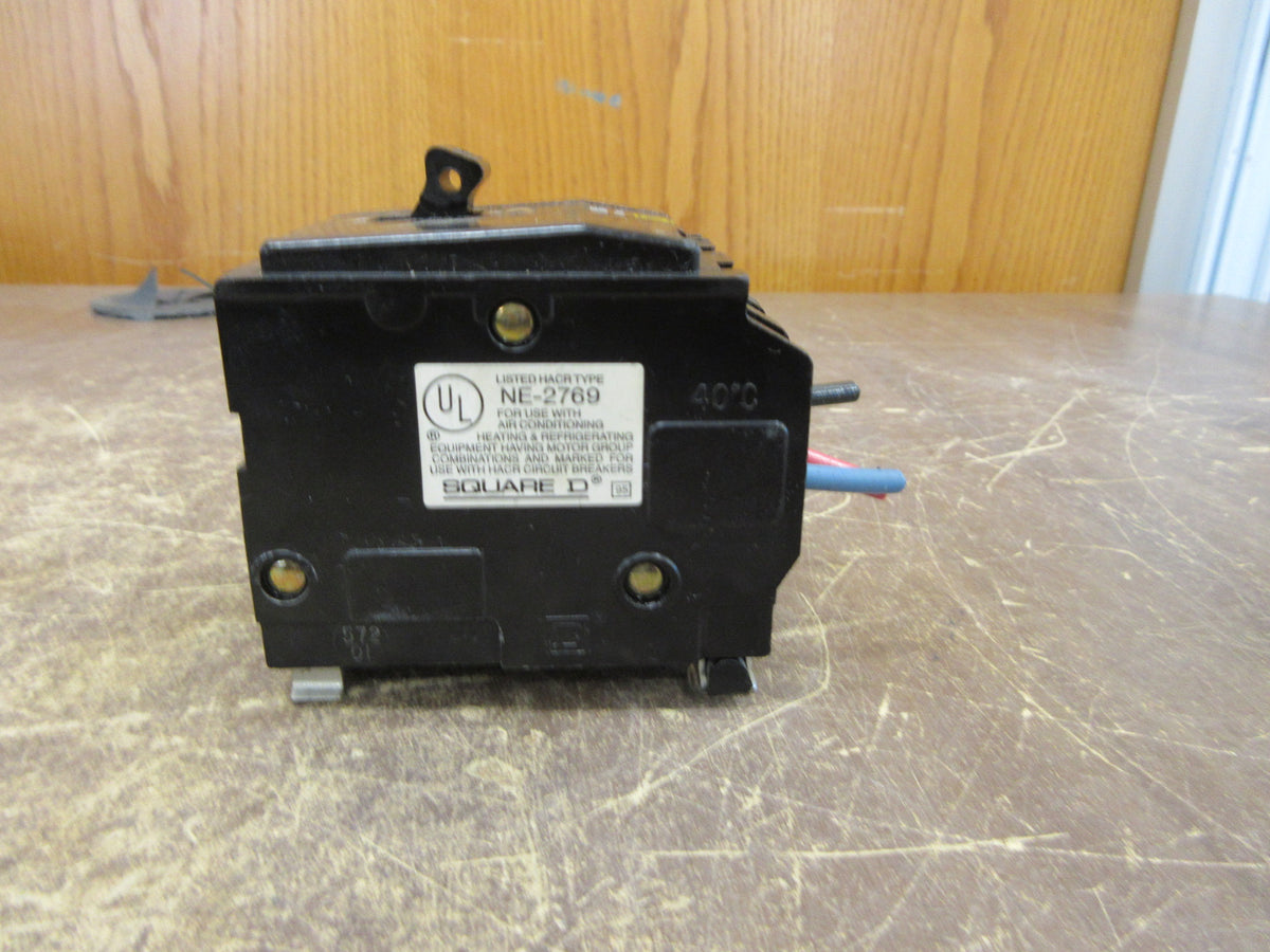 Square D Clip-On Circuit Breaker QO340 40A 240V 3P Used