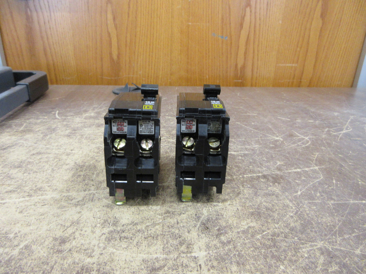Square D Clip-On Circuit Breaker QO230 30A 120/240V 2P *Lot of 2* Used