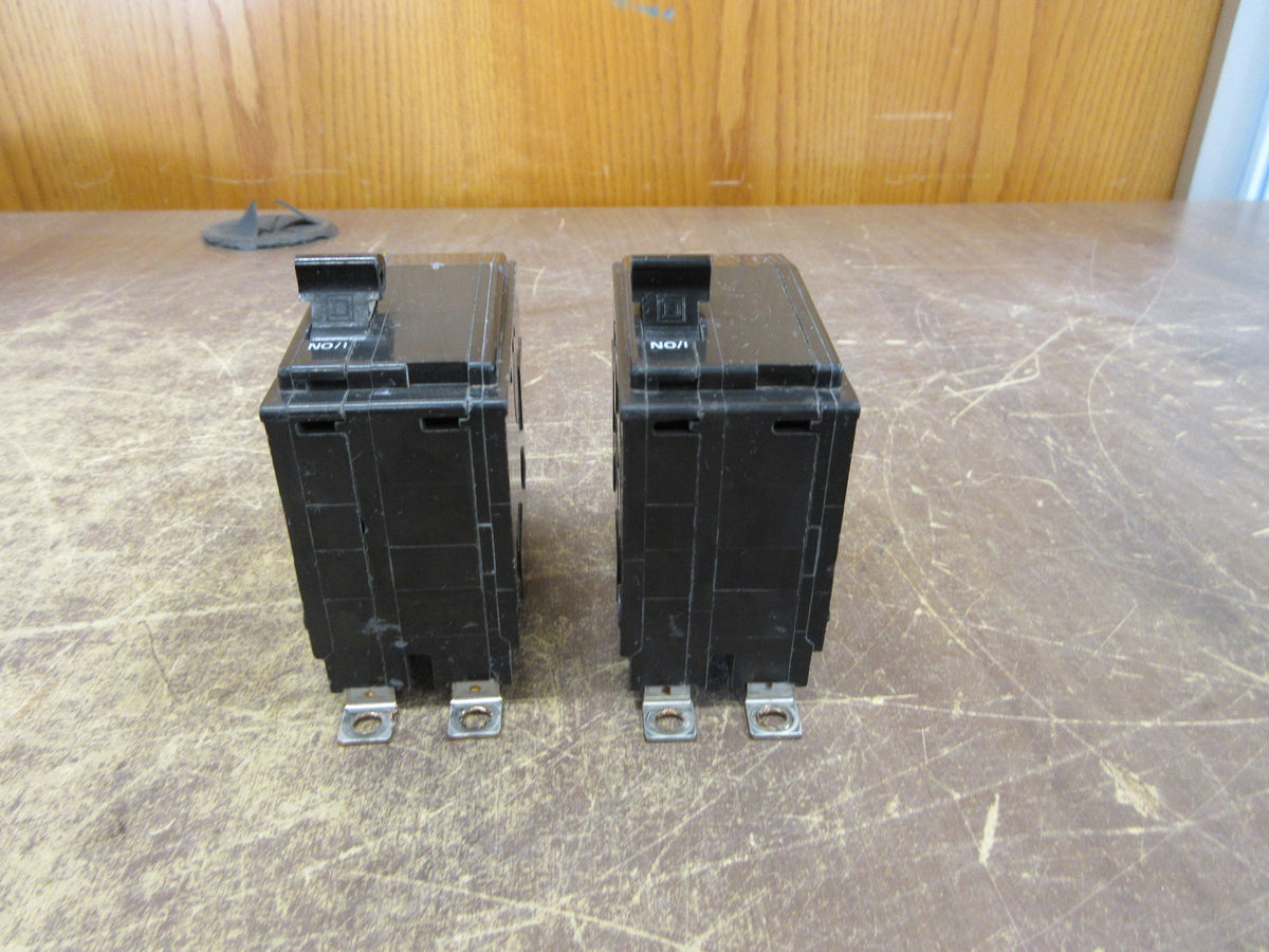 Square D Bolt-on Circuit Breaker QOB240 40A 120/240V 2P *No Mounting Bolts* Used