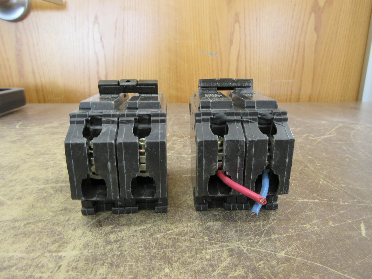 GE Clip-on Circuit Breaker THQL2120 20A 120/240V 2P * Lot of 2* Used