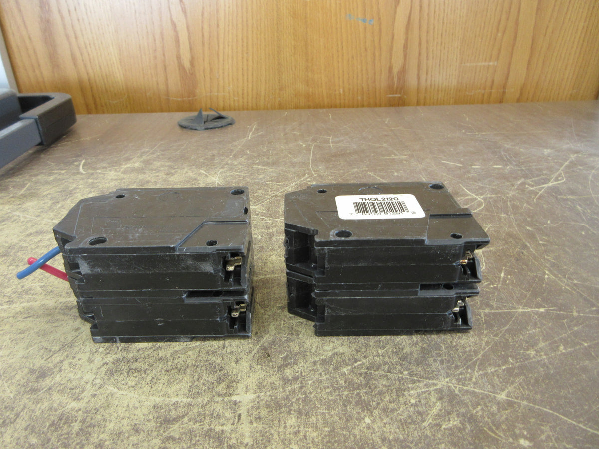 GE Clip-on Circuit Breaker THQL2120 20A 120/240V 2P * Lot of 2* Used