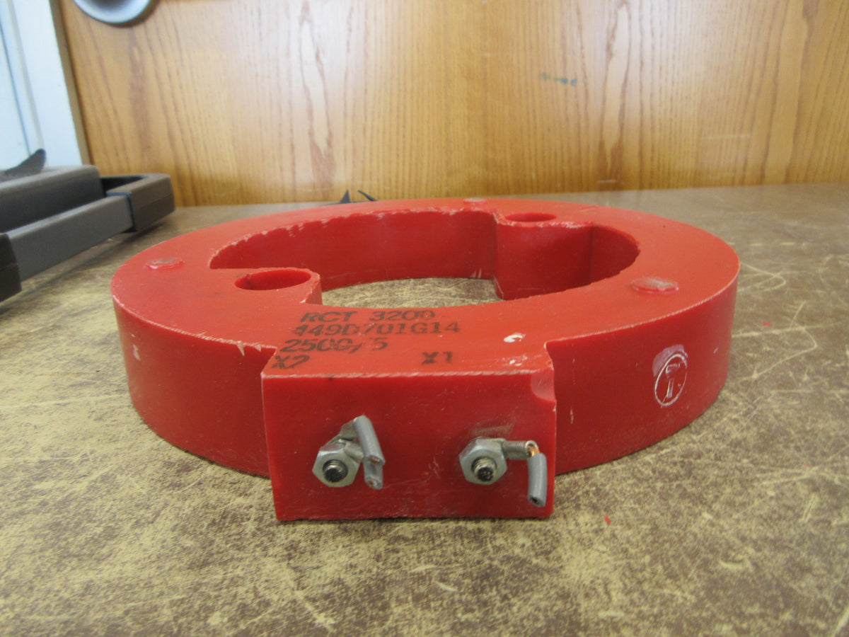 Westinghouse RCT 3200 Current Transformer 449D701G14 Ratio 2500: 5A Used