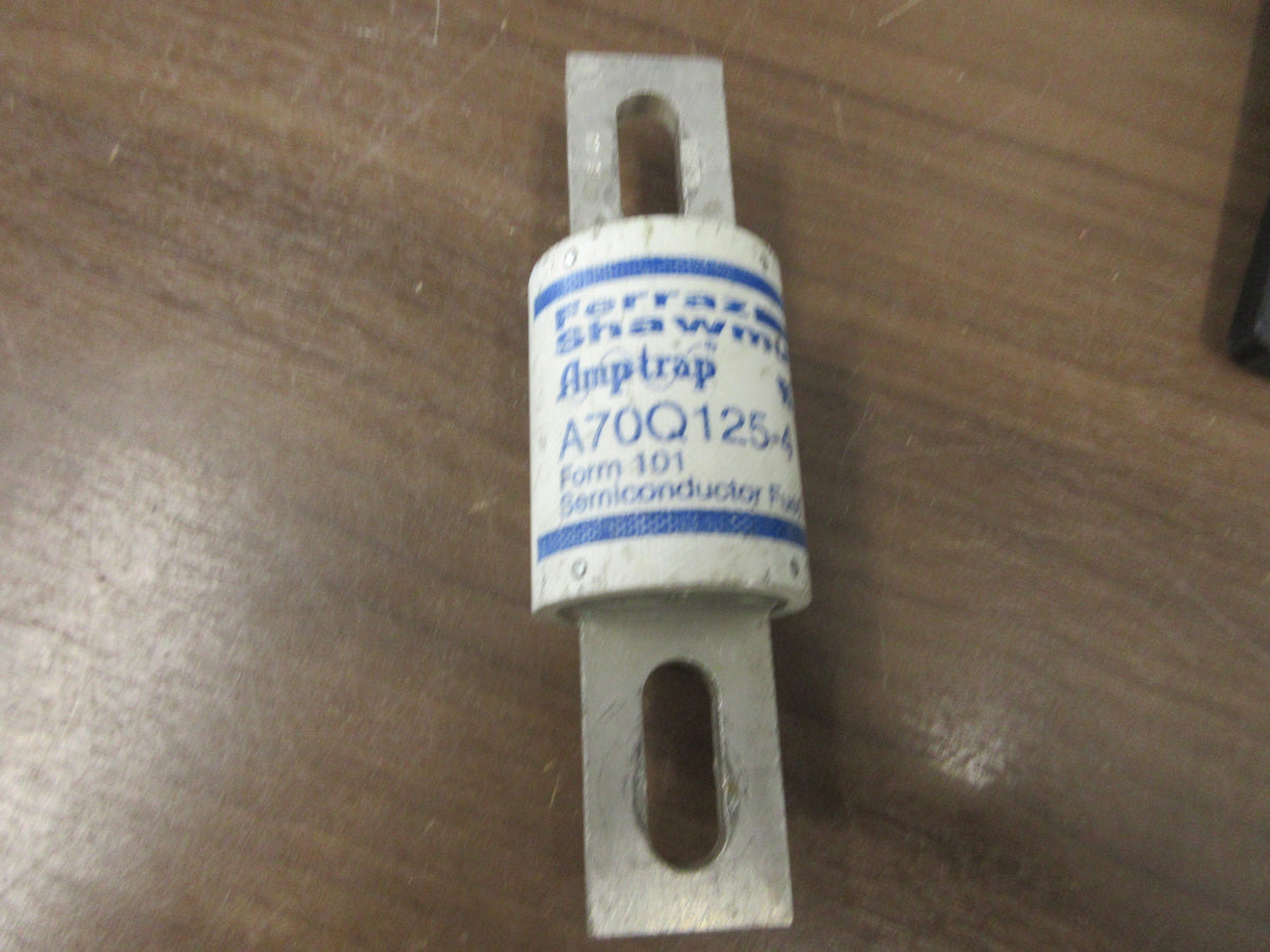 Ferraz Shawmut Amp-Trap Fuse A70Q125-4 125A 700V Used