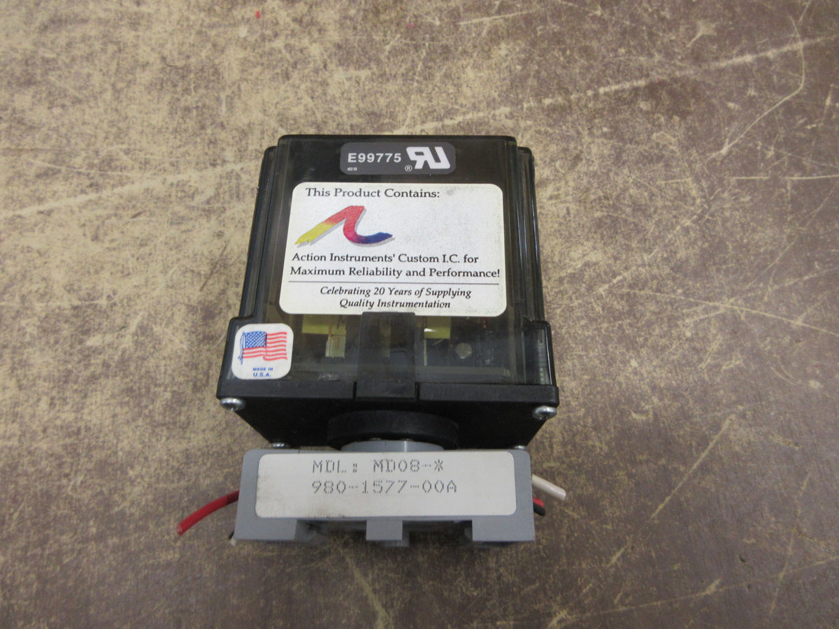 Action Instruments Action Pale Signal Conditioner 4380-2000 Power: 120 VAC Used