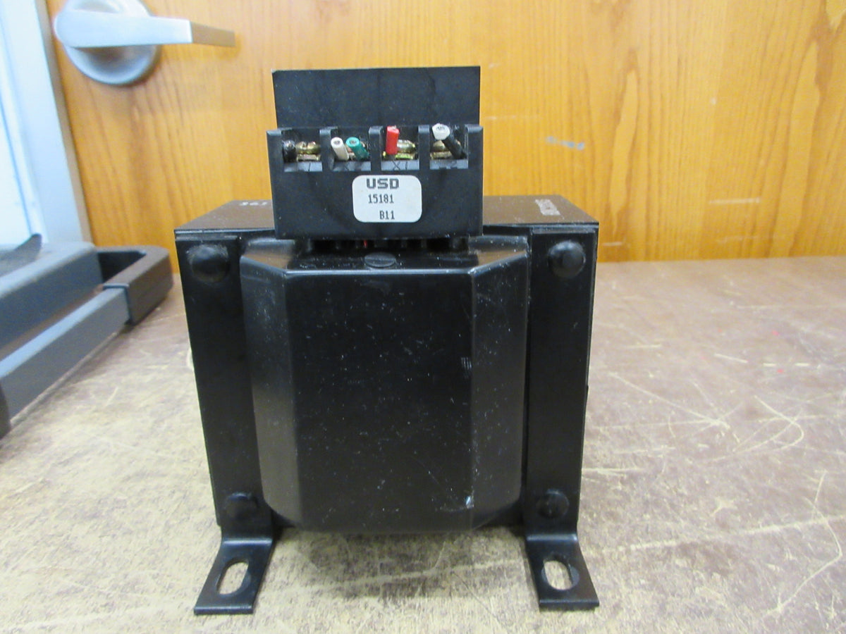 Hevi-Duty Control Transformer E5503PBX 0.550 KVA Pri:240/480V Sec:120V Used