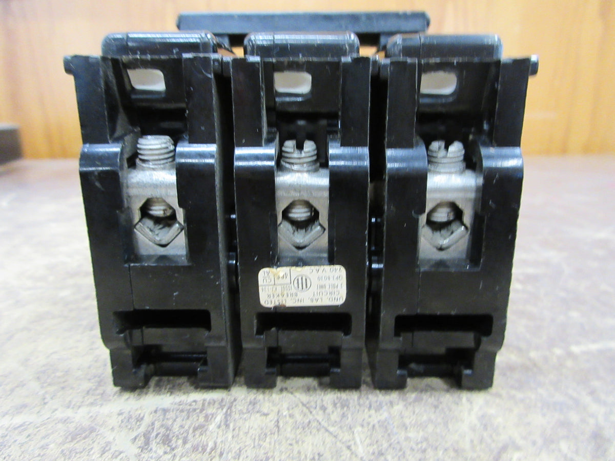 ITE Clip-on Circuit Breaker QP3-B030 30A 240V 3P Used