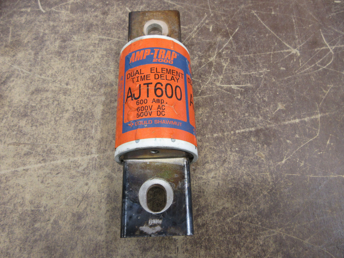 Gould Shawmut Amp-Trap 200 Fuse AJT600 600A 600V Used