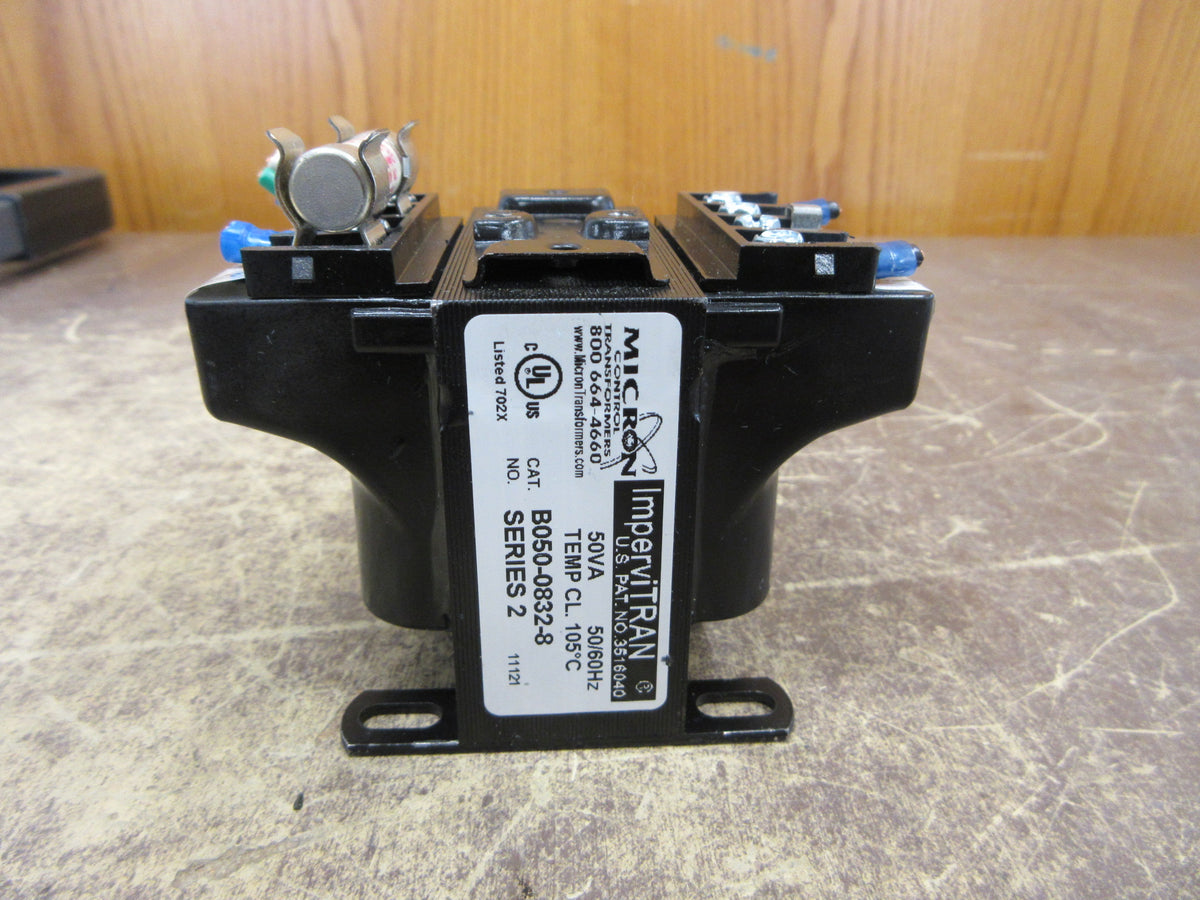 Micron ImperviTRAN Control Transformer B050-0832-8 Ser. 2 50VA Pri:240/480V Used