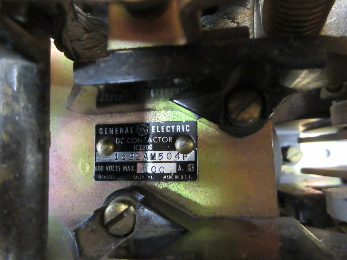 GE Contactor 1622AM504P 100A 600V Used